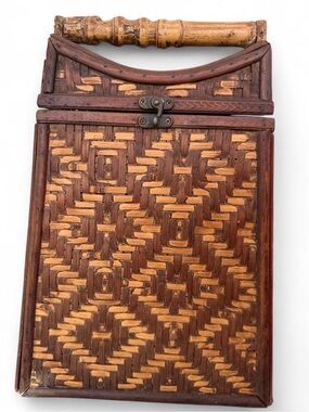Handwoven Bamboo Basket